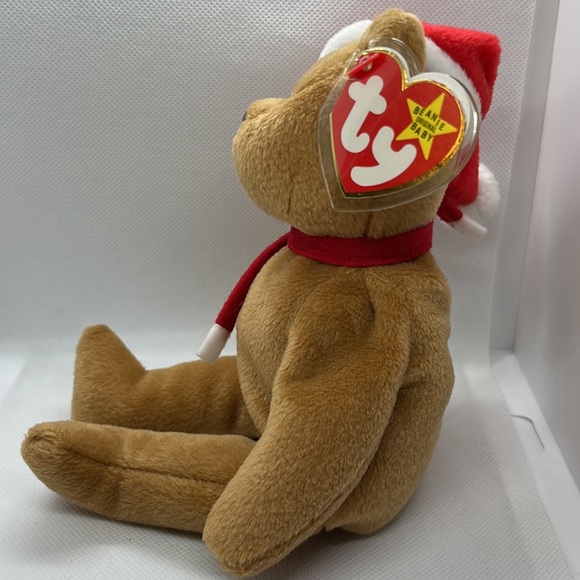 1997 Christmas Teddy Beanie Baby —RARE & UNIQUE ERRORS - Picture 4 of 10